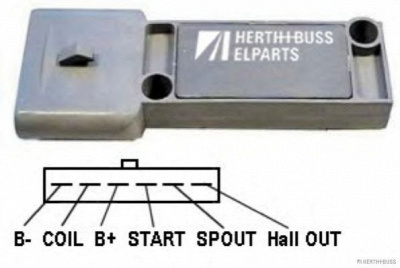 HERTH BUSS ELPARTS 19010049 -  Коммутатор, система зажигания